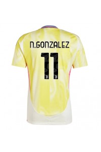 Juventus Nicolas Gonzalez #11 Voetbaltruitje Uit tenue 2024-25 Korte Mouw